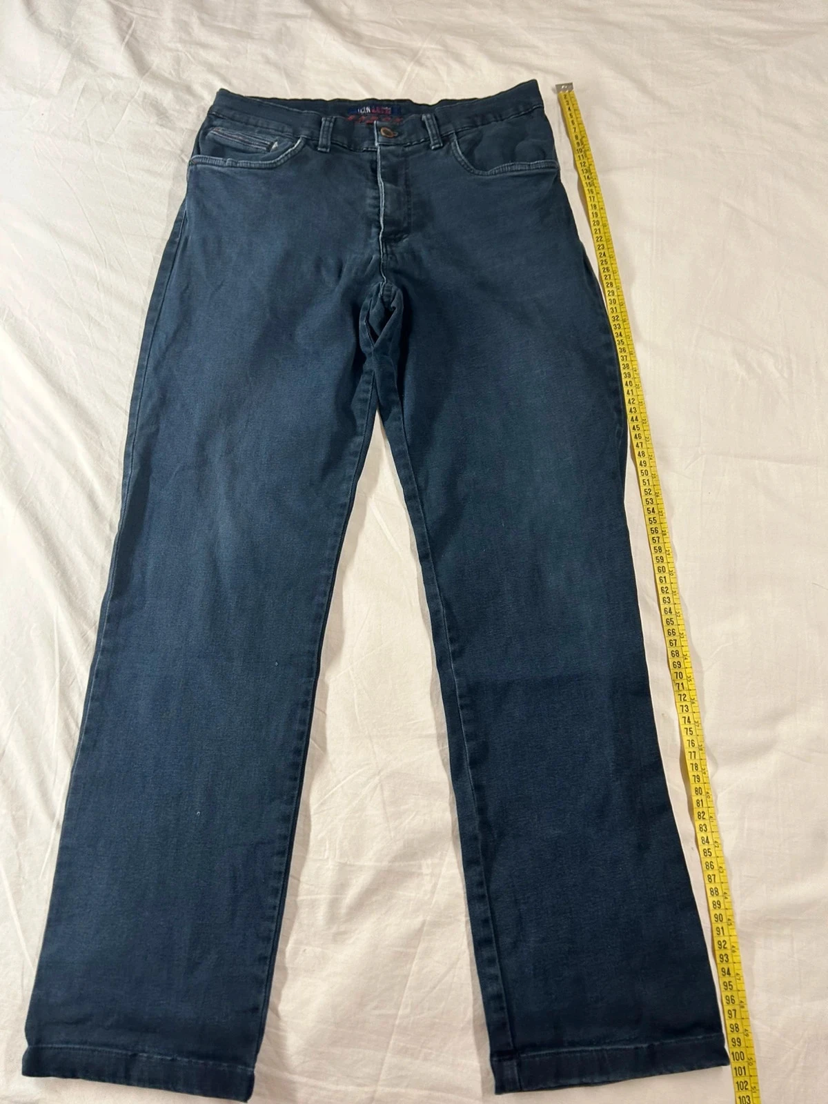Chino vintage bleu marine icon – photo 2